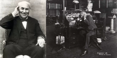 Edison called his deafness “not a handicap, but a help.”